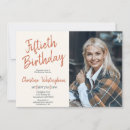 Search for boho 50th birthday invitations Rustic
