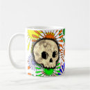Search for watercolor skull mugs Colourful