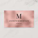 Search for faux rose gold foil business cards Pink
