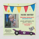 Search for green race car invitations Cars