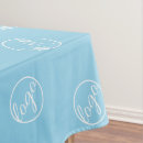 Search for light blue tablecloths Pattern