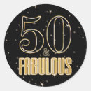 Search for 50 stars stickers Black and gold