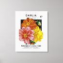 Search for dahlia canvas prints Garden
