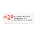 Search for pink bird return address labels Animal