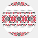 Search for traditional pattern stickers Folk