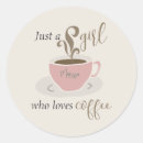 Search for for coffee lovers stickers Brown