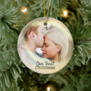 Search for first year engaged christmas tree decorations Elegant