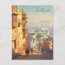 Search for blue watercolor postcards Travel