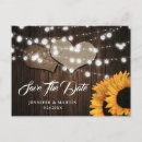 Search for burlap save the dates Sunflower