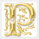 Search for monogram gold letter p stickers Monogrammed