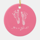 Search for baby footprint christmas tree decorations Cute