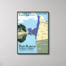 Search for vintage travel canvas prints Vacation