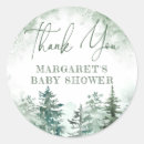 Search for elegant snowflake stickers Baby shower
