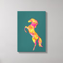 Search for abstract horse canvas prints Wild