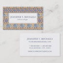 Search for arabic pattern business cards Arabesque