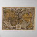 Search for ancient maps posters Old world map