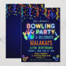 Search for bowl birthday invitations Strike up some fun