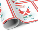 Search for skater wrapping paper Santa claus