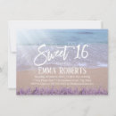 Search for lavender sweet 16 invitations Elegant