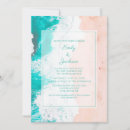 Search for tropical beach wedding invitations Waves