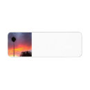 Search for palm trees return address labels Orange
