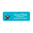 Search for lobster return address labels Crayfish