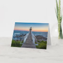 Search for sunset with lighthouse cards Beach