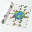 Search for elves wrapping paper Merry christmas