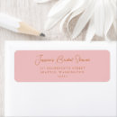 Search for bridal shower return address return address labels Minimalist