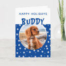 Search for star pattern photo cards Blue