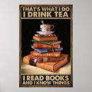 Search for drink tea read books Know