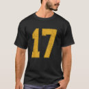 Search for number 17 tshirts Birthday