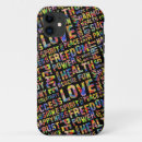 Search for positive affirmation iphone cases Peace