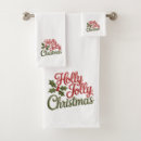 Search for christmas bath towels Red
