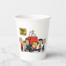 Search for charlie brown paper cups Woodstock