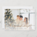 Search for modern calligraphy christmas cards Gold