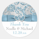 Search for silver snowflake wedding stickers Thank you
