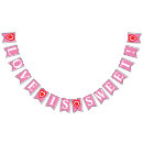 Search for anniversary bunting flags Pink