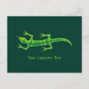 Search for green lizard postcards Gecko