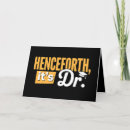 Search for doctorate degree cards School