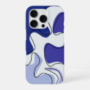Search for blue and white lines iphone cases Modern