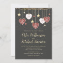 Search for country christmas wedding invitations Red