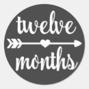 Search for 12 months stickers Twelve