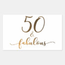 Search for 50th birthday designs stickers Typography
