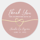 Search for rose gold wedding stickers Blush
