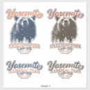 Search for california black bear stickers Yosemite national park