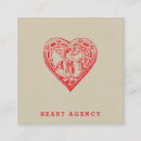 Search for valentines day paper business cards Vintage