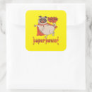 Search for superpower stickers Pug