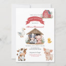 Search for pig baby shower invitations Farmhouse