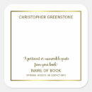 Search for signed bookplates Writer